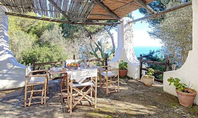 Ferienhaus mit Meerzugang in großem Park (Haus C) in Castro (Lecce), Lecce Provinz