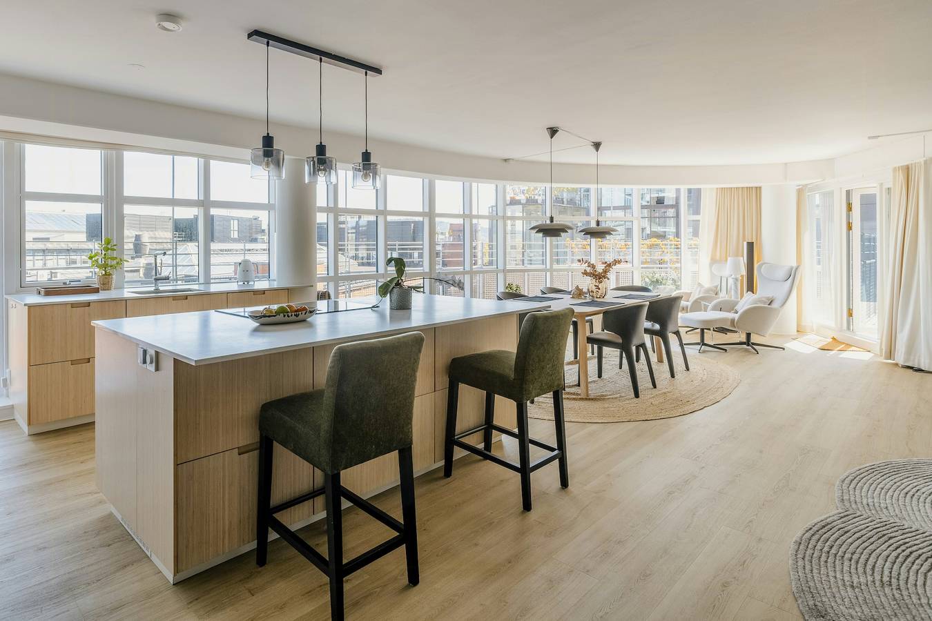 Appartement entier, Appartement avec vue à 360 degrés sur Oslo in Frogner, Oslo métropole