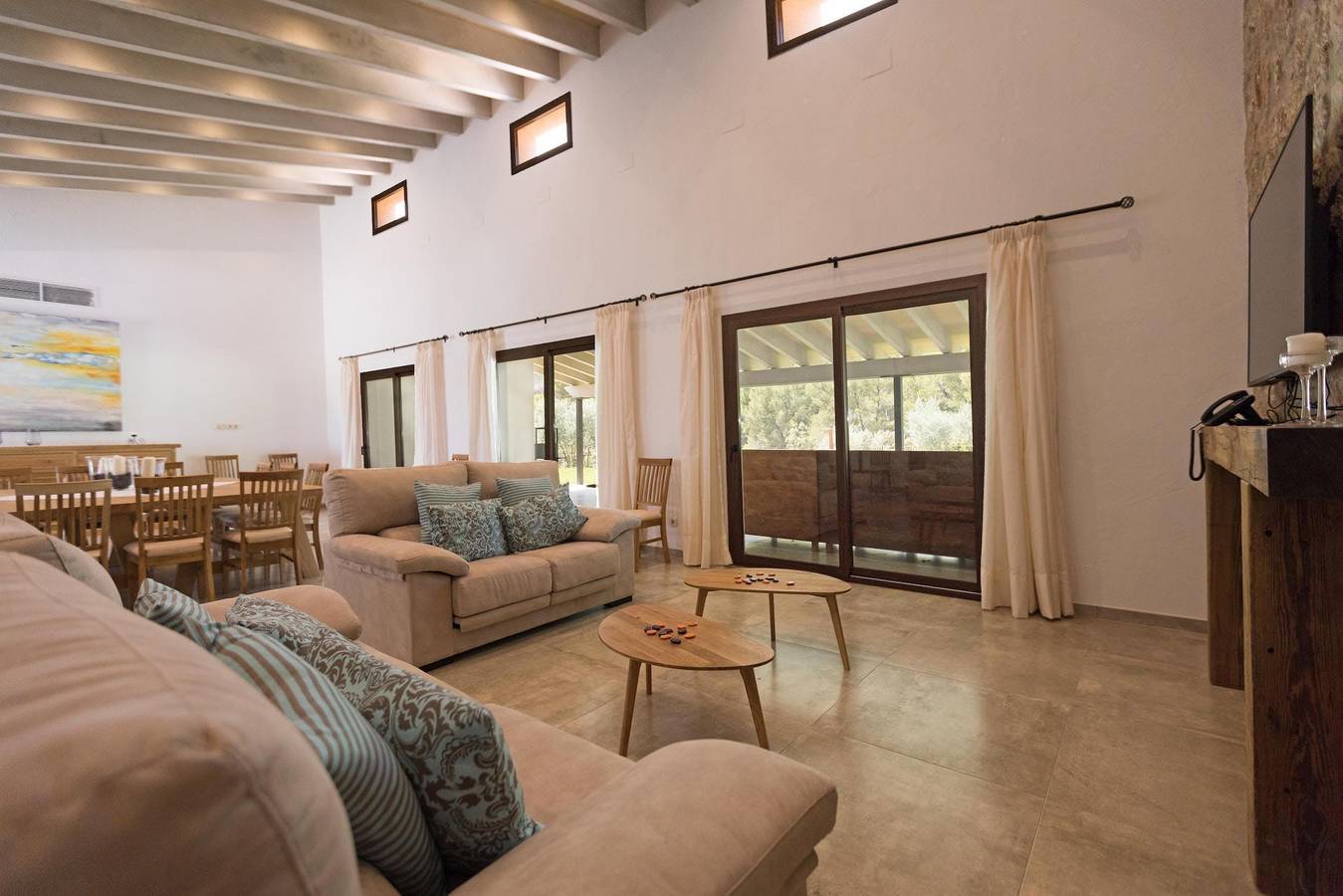 Villa für 12 Personen mit Garten in Binibona, Selva