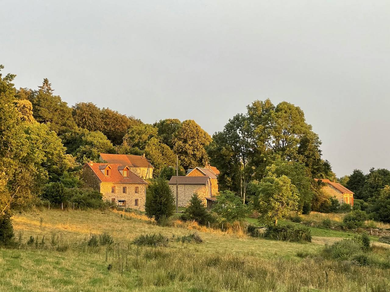 Maison limousine à Millevaches in Croze, Parc Naturel Régional de Millevaches en Limousin