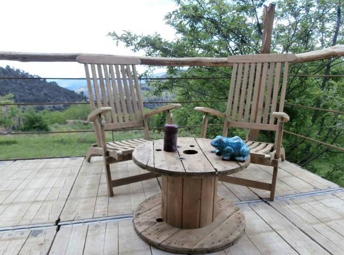 Chalet pour 4 personnes, avec terrasse, animaux acceptés en Ardèche - 2