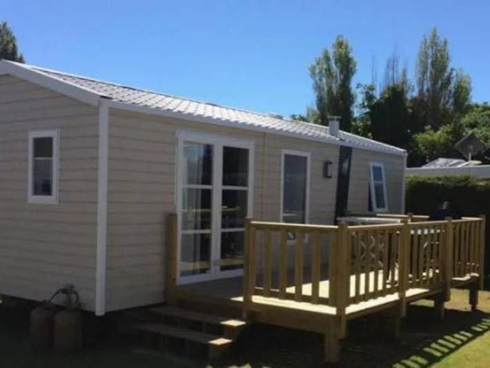 Camping Le Rivage - Mobilheim 6 personen - Komfort - 3 Zimmer in Quettehou, Cherbourg und Umgebung