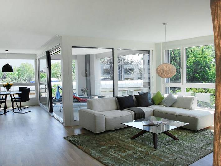 Ferienwohnung für 4 Personen, mit Balkon und Garten