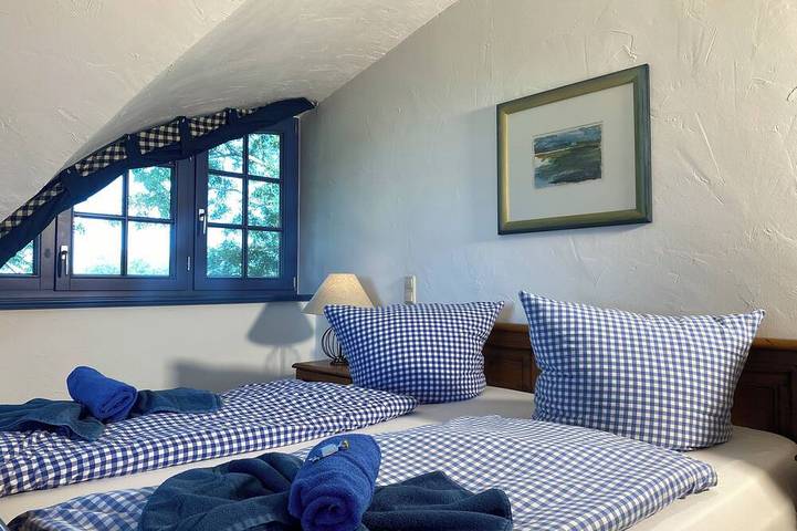 Traumhaftes großes 5***** Fachwerkhaus mit Sauna & Kamin und Terrassen in Neverow, Dargen