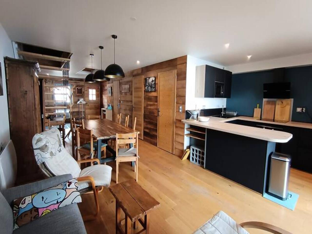 Appartement entier, Appartement près des pistes avec accès au spa in Montgenèvre, Région de Briançon