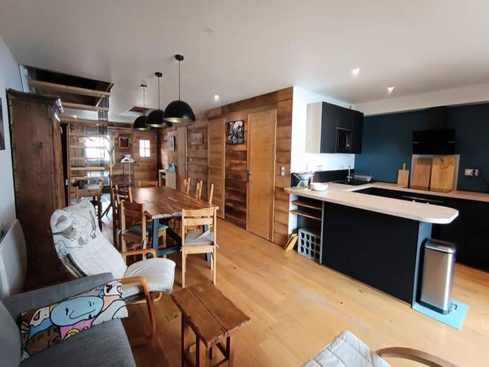 Gîte pour 8 personnes, avec balcon, animaux acceptés dans Office De Tourisme De Montgenevre - 3