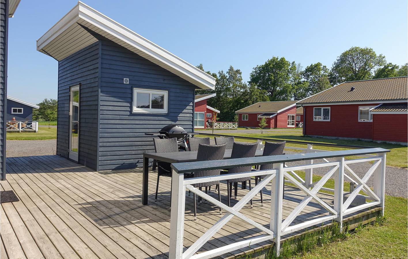 Feriehus for 6 personer med terrasse in Rø, Gudhjem