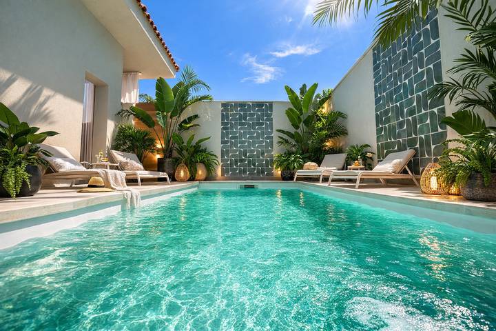 Villa für 6 Personen, mit Whirlpool