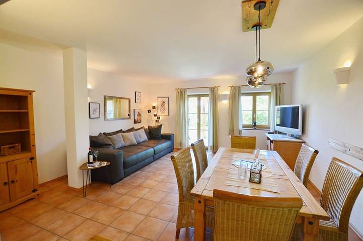 Bauernhof für 6 Personen, mit Terrasse und Garten, mit Haustier in Eggstätt