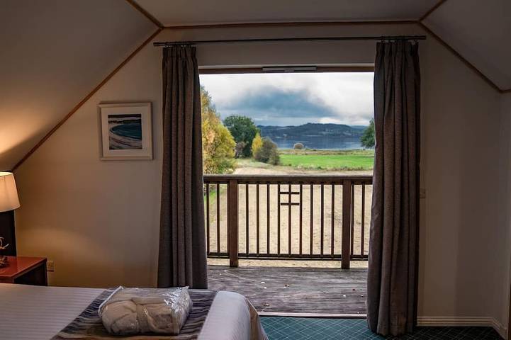 Cawdor Diamond Lodge mit Whirlpool und Lochblick in Loch Lomond, Stirling und Umgebung