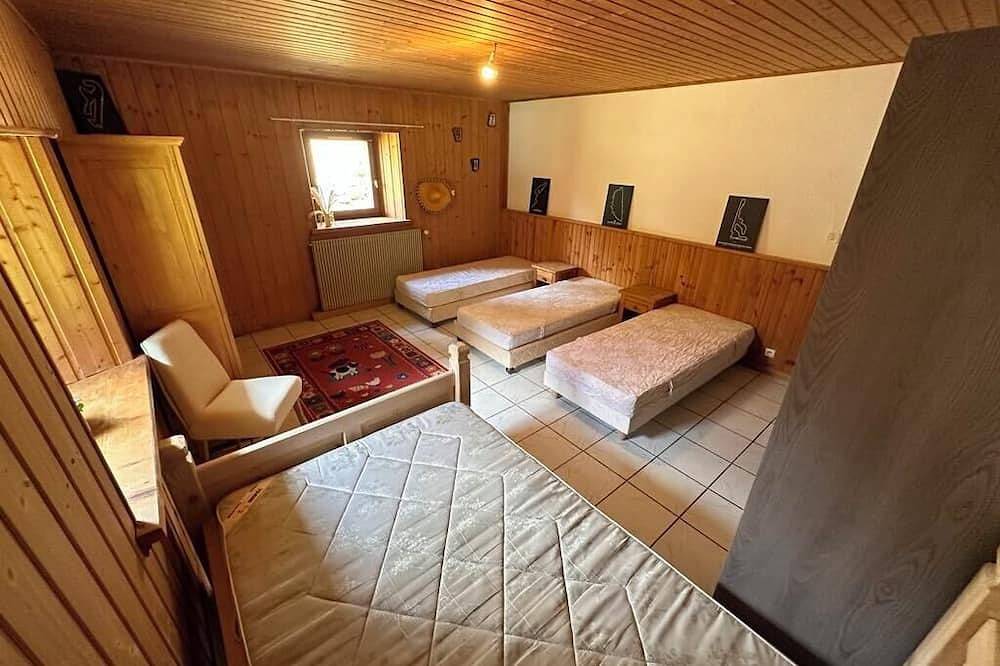 Semi-detached mountain chalet with fireplace in Bellevaux, Thonon-les-Bains region