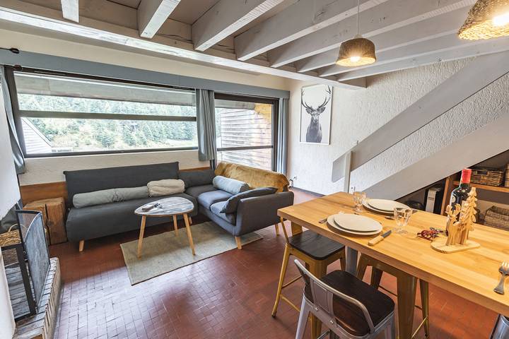 Gîte pour 5 personnes, avec terrasse et vue sur le lac