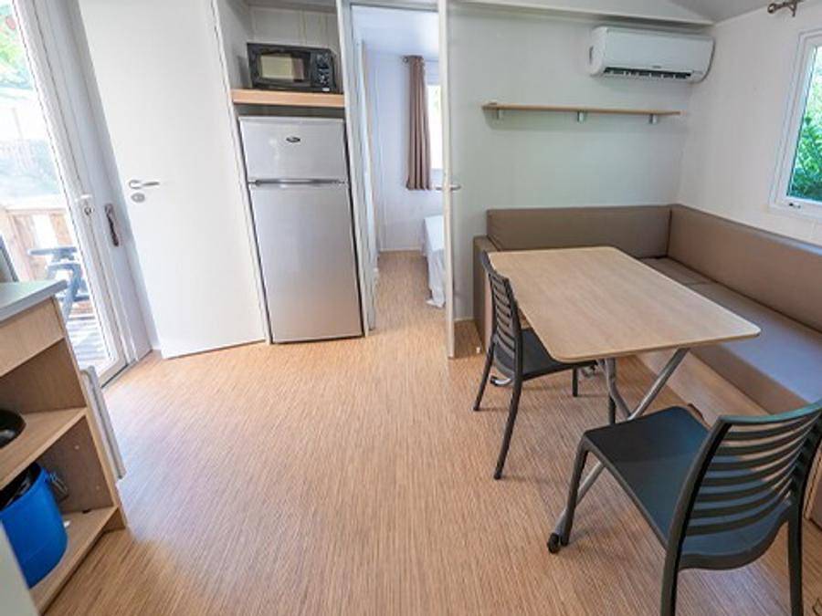 Camping La Masseria - Mobilheim 6 personen - Mobilheim | Comfort | 3 Zi. | 6 Pers. | Erhöhte Terrasse | Clim. in Gallipoli, Golf von Tarent