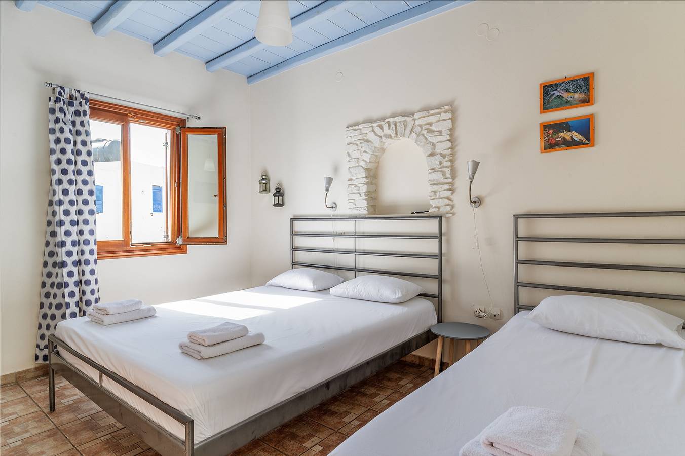 Studio 'En Tino 3' avec balcon, Wi-Fi et climatisation in Tinos