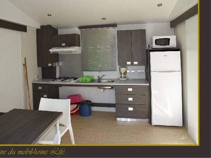 Flower Camping de Mars - Mobilhome 4 personnes - Mobil-home 34m² / 2 chambres - Terrasse (adapté personne à mobilité réduite) Vue Loire 4 pers in Cordelle, Région de Roanne