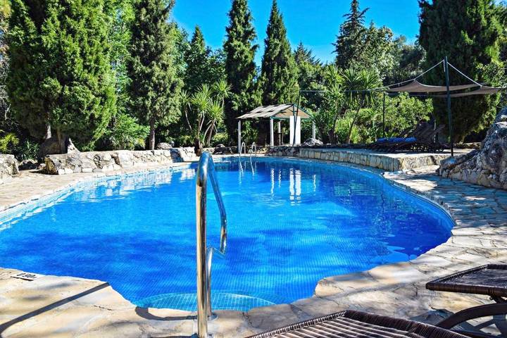 Resort para 3 personas, con vistas y jardín además de vistas al lago y piscina en Serranía de Ronda - 3