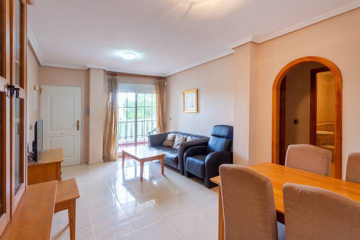 Entire apartment, Vacation Apartment "Playa Golf 2" with Wi-Fi, Garden & Terrace in Lomas de Don Juan, Orihuela
