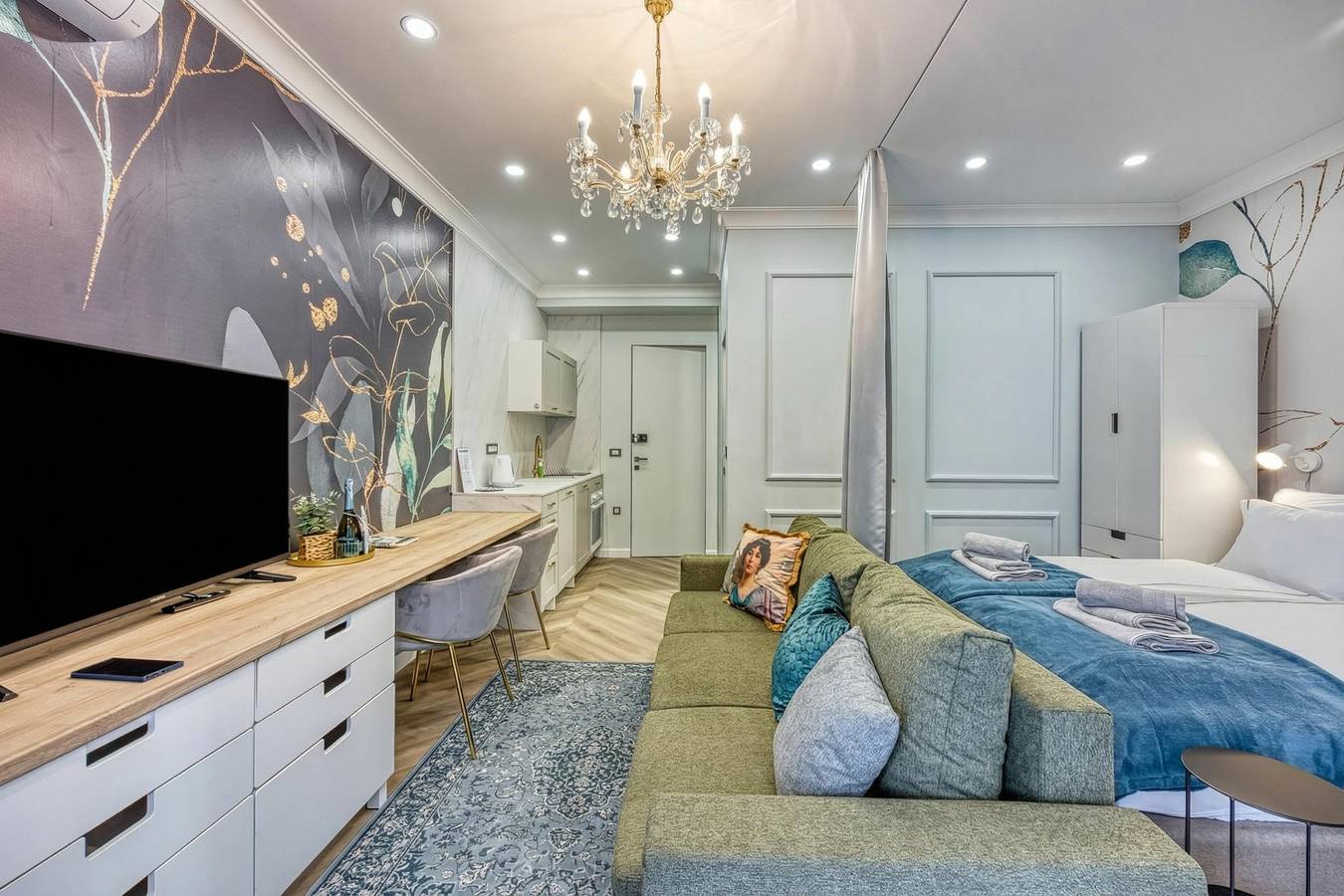 Ganze Wohnung, Boutique Downtown Studio with Balcony 5 in Zagreb, Zagreb und Umgebung