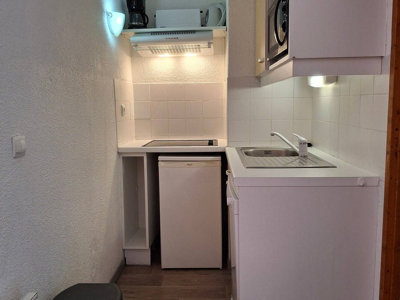 Ganze Wohnung, 2-Zimmer-Wohnung, 6 Personen, direkt an der Piste in Saint-François-Longchamp, Le Grand Domaine