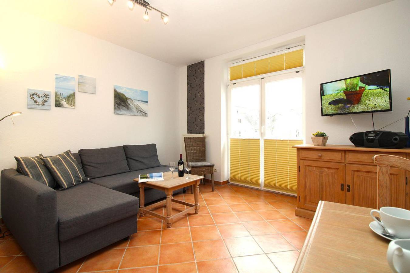 Ganze Wohnung, Haus Kühlung Fewo 8: strandnahe 2-Zimmer-Fewo mit französischem Balkon in Kühlungsborn, Mecklenburgische Ostseeküste