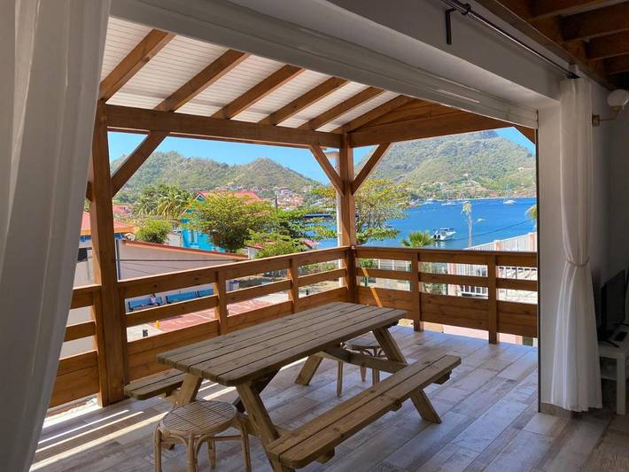 Appartement de vacances pour 5 personnes, avec terrasse et vue