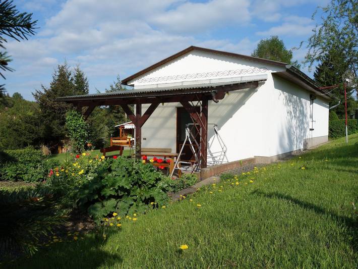Ferienhaus für 4 Personen, mit Terrasse und Garten sowie Ausblick und Seeblick im Ostharz - 4