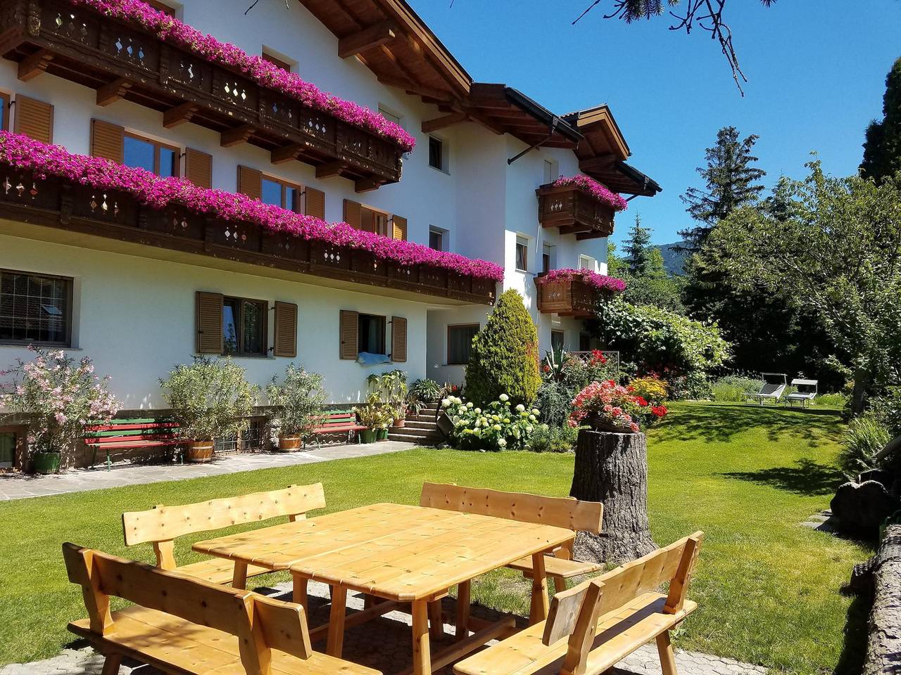 Ganze Wohnung, Ferienwohnung "Klementhof Nr 3" mit Bergblick, Pool, Wlan, Balkon & Garten in Natz, Natz-Schabs