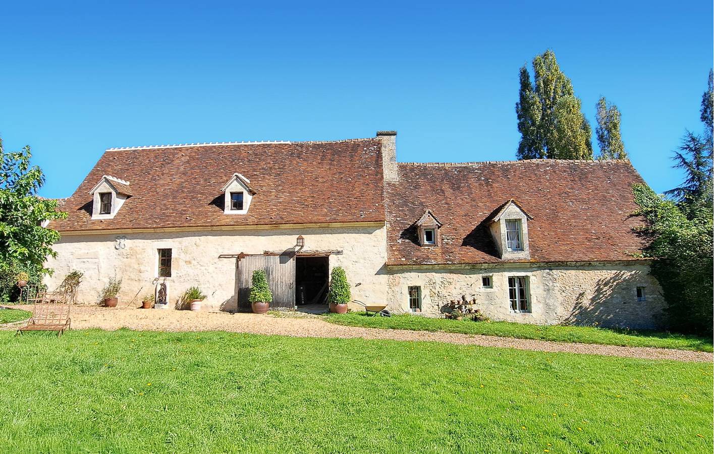 Ferienhaus für 10 Personen mit Garten in Coudray-au-Perche, Nogent-le-Rotrou und Umgebung
