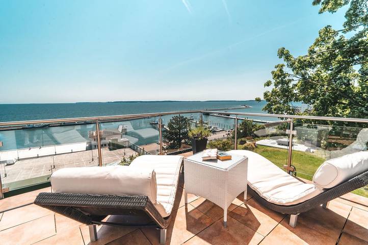 Ferienwohnung für 4 Personen, mit Balkon und Seeblick in Sassnitz