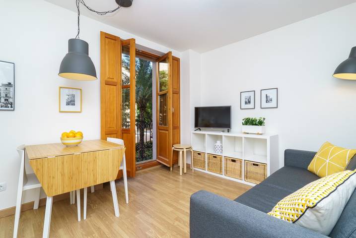 Estudio entero, Estudio para 4 personas con balcón in Valencia City Centre, Valencia