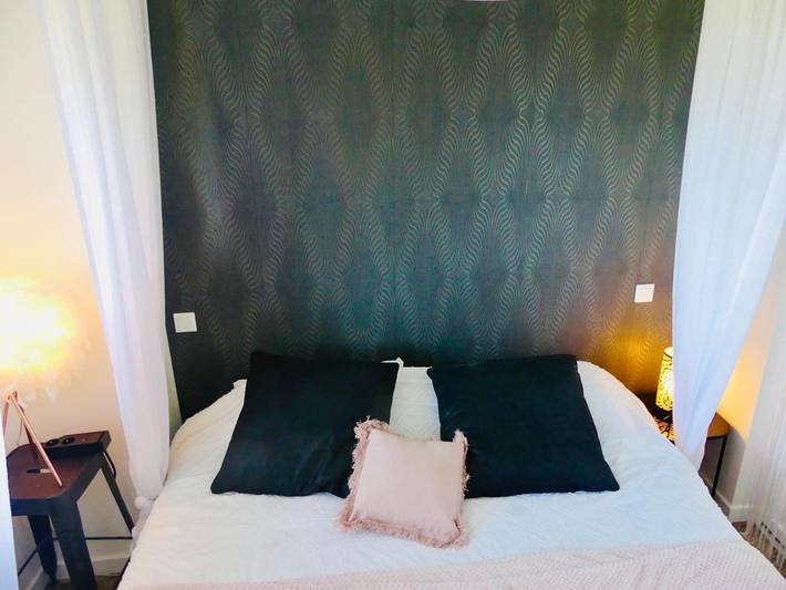 Gîte pour 5 personnes, avec Balcon et Terrasse ainsi que Jardin et Vue à Cenves - 4