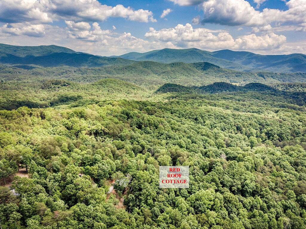 The Red Roof Cottage in Cherry Log Mountain in Cherry Log, Chattahoochee National Forest