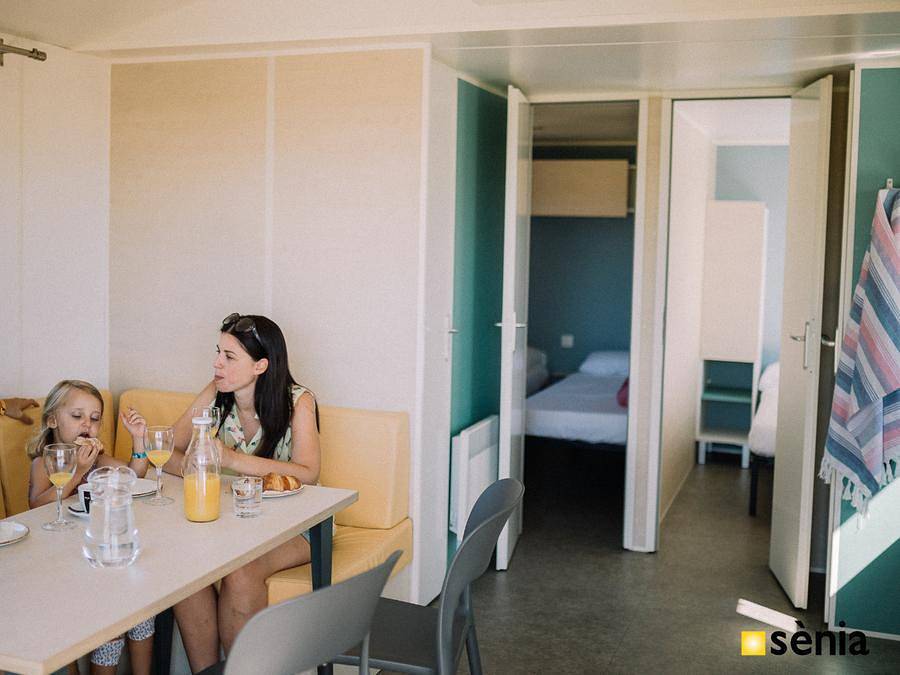 Camping Sènia Tucan - Mobilhome 4 personnes - Helia Smart in Lloret de Mar, Costa Brava