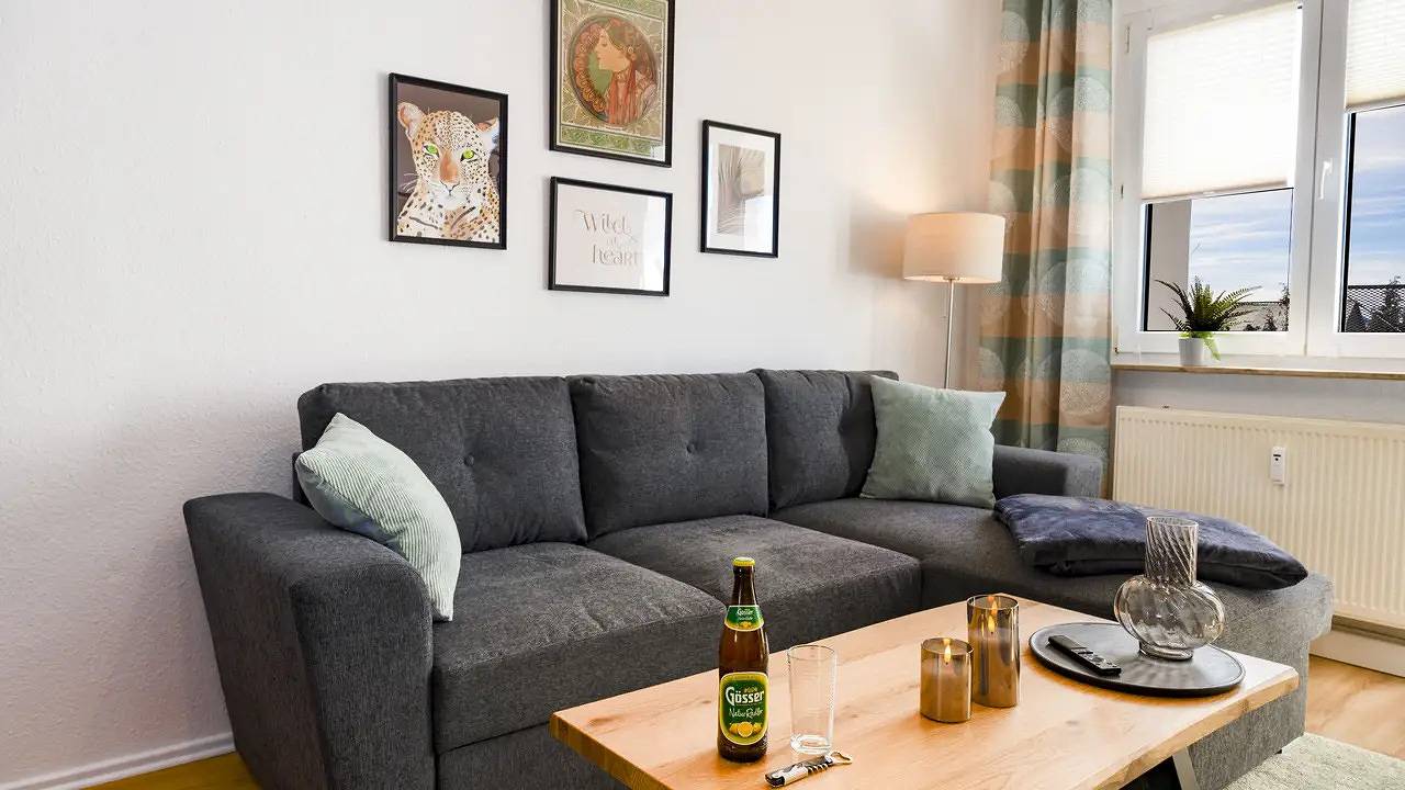 Ganze Ferienwohnung, Ferienwohnung für 3 Personen (61 m²) in Arnstadt in Marlishausen, Wipfratal