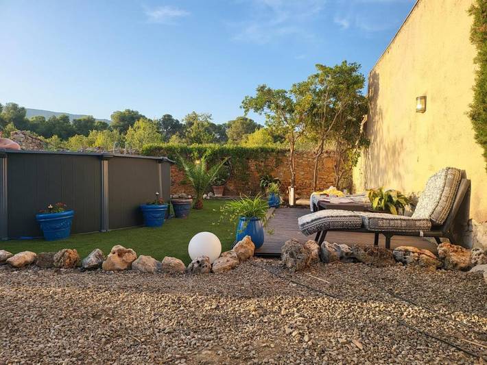 Apartamento para 7 personas, con Balcón y Terraza además de Jardín y Piscina en Valls