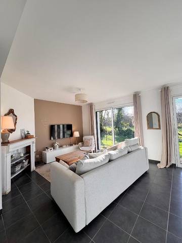 Gîte pour 4 personnes, avec jardin ainsi que vue et terrasse, animaux acceptés à Loperhet