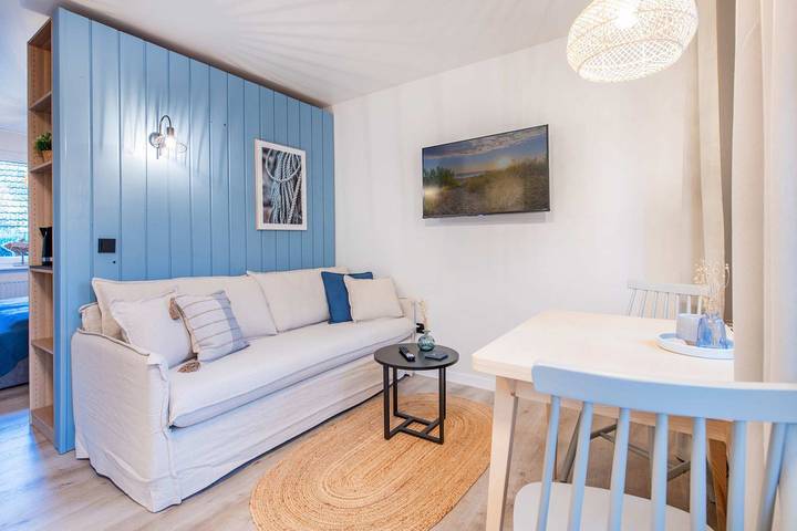 Ferienwohnung für 3 Personen, mit Terrasse und Garten sowie Ausblick in Benz