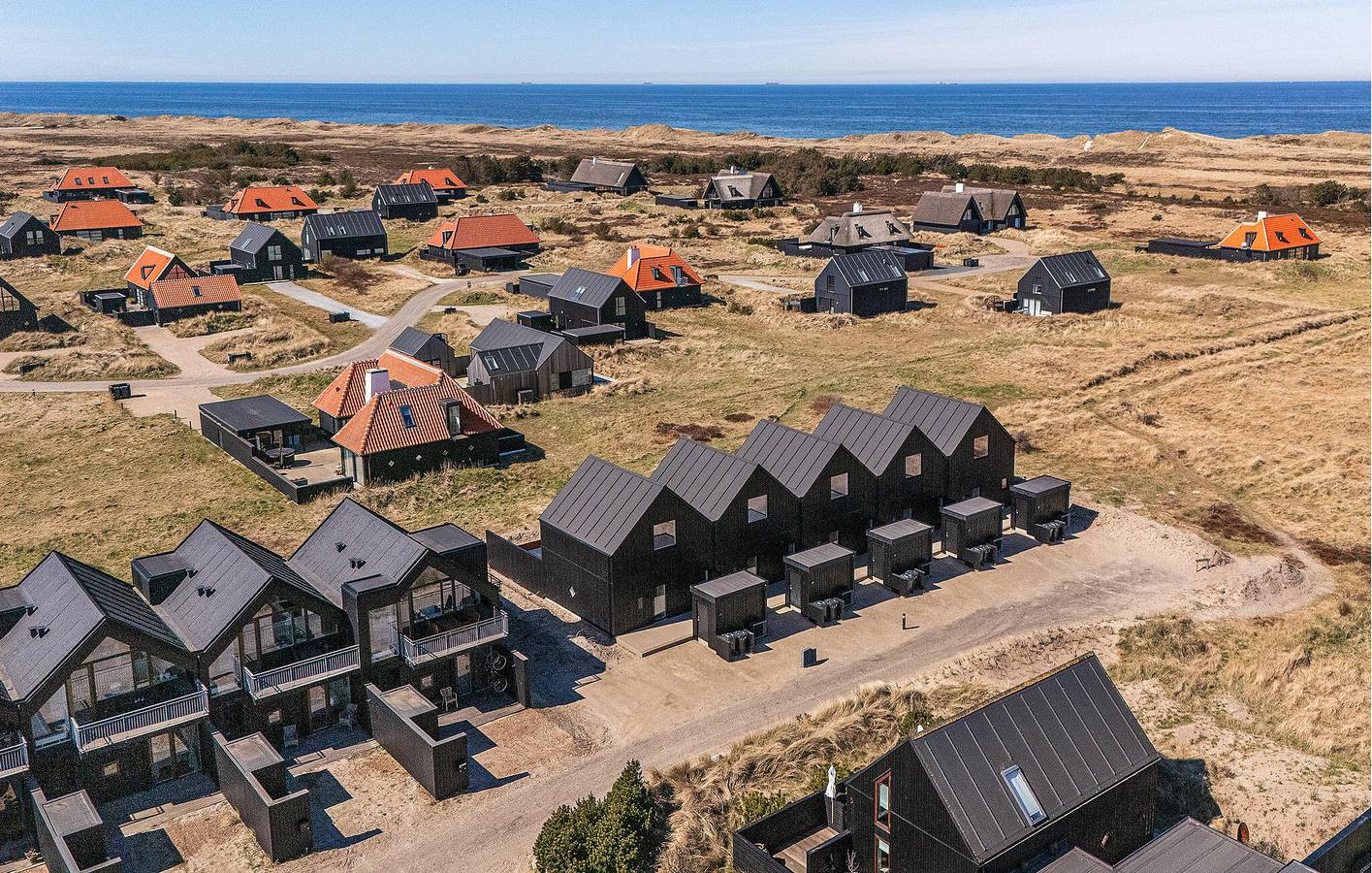 Ferienhaus für 4 Personen mit Terrasse in Skagen, Tannisbucht