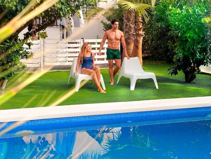 Casa rural con piscina para 4 personas, con jardín además de piscina y vistas en Huerta de Murcia - 2