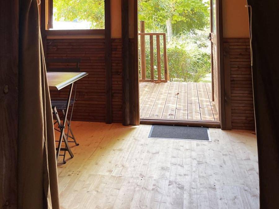 Camping Canal de Berry - Lodge 4 personen - Amazonas in Saint-Amand-Montrond