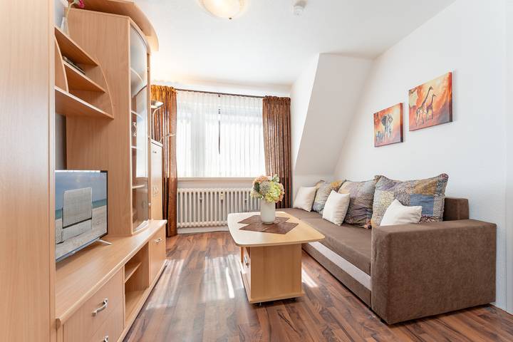 Ferienwohnung für 5 Personen, mit Garten und Terrasse, mit Haustier in Burgstaaken