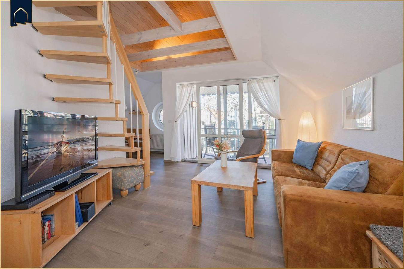 Appartement entier, Gemütliche Ferienwohnung in Koserow mit Balkon, nur 100 m bis zum Strand in Ostseebad Koserow, Koserow