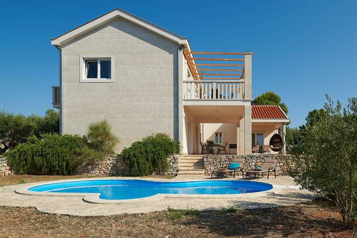Villa pour 10 personnes, avec piscine et jardin à Stari Grad - 2