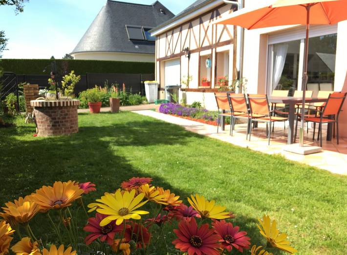 Chambre d’hôte pour 2 personnes, avec piscine et jardin à Belbeuf