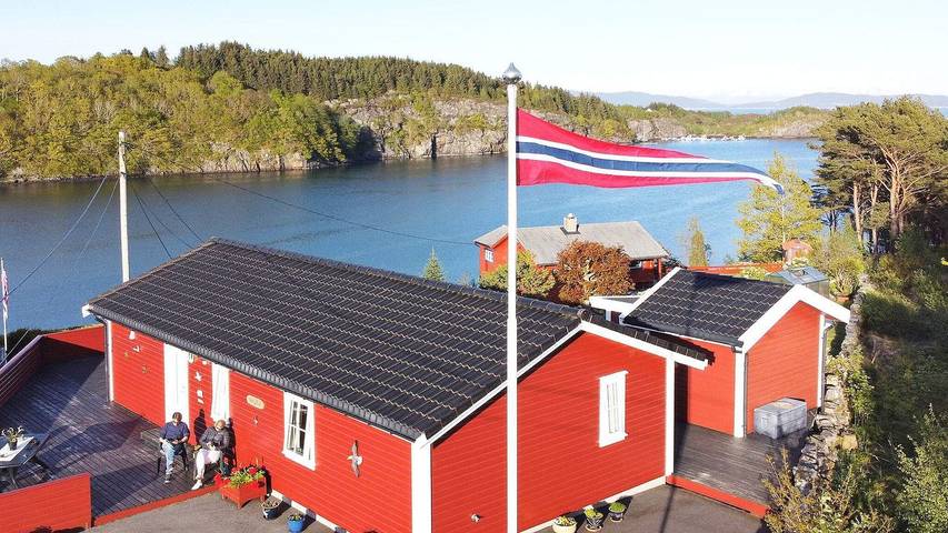 Ferienhaus für 7 Personen, mit Garten in Norwegen