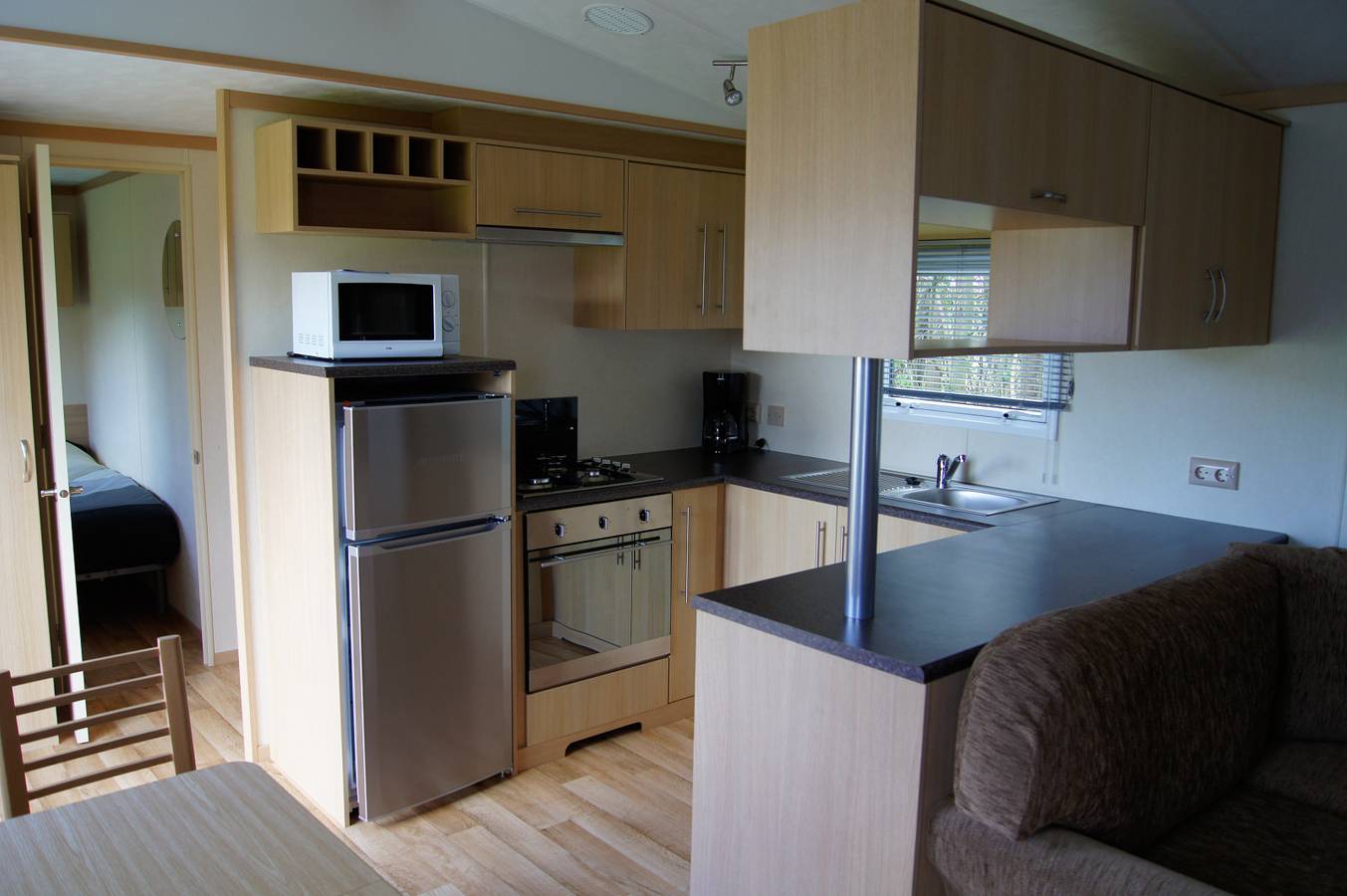 Grosses 6-Personen Ferienhaus auf Mini-Campingplatz nah das Veerse Meer und Oostkapelle. in Oostkapelle, Walcheren