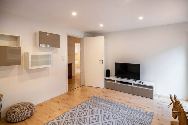 Ganze Wohnung, Ferienwohnung 'Im Tal Der Liebe' mit privater Terrasse, Gemeinschaftsgarten und Wi-Fi in Deggenhausertal, Region Bodensee-Oberschwaben