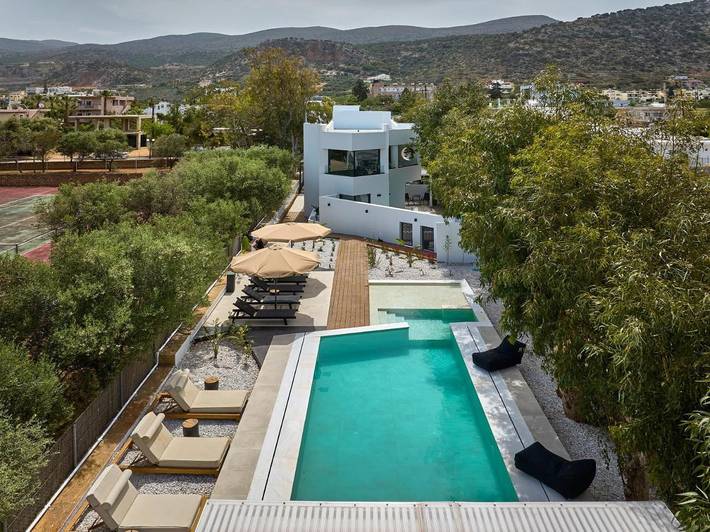 Villa pour 32 personnes, avec piscine ainsi que jacuzzi et jardin dans Malia - 3