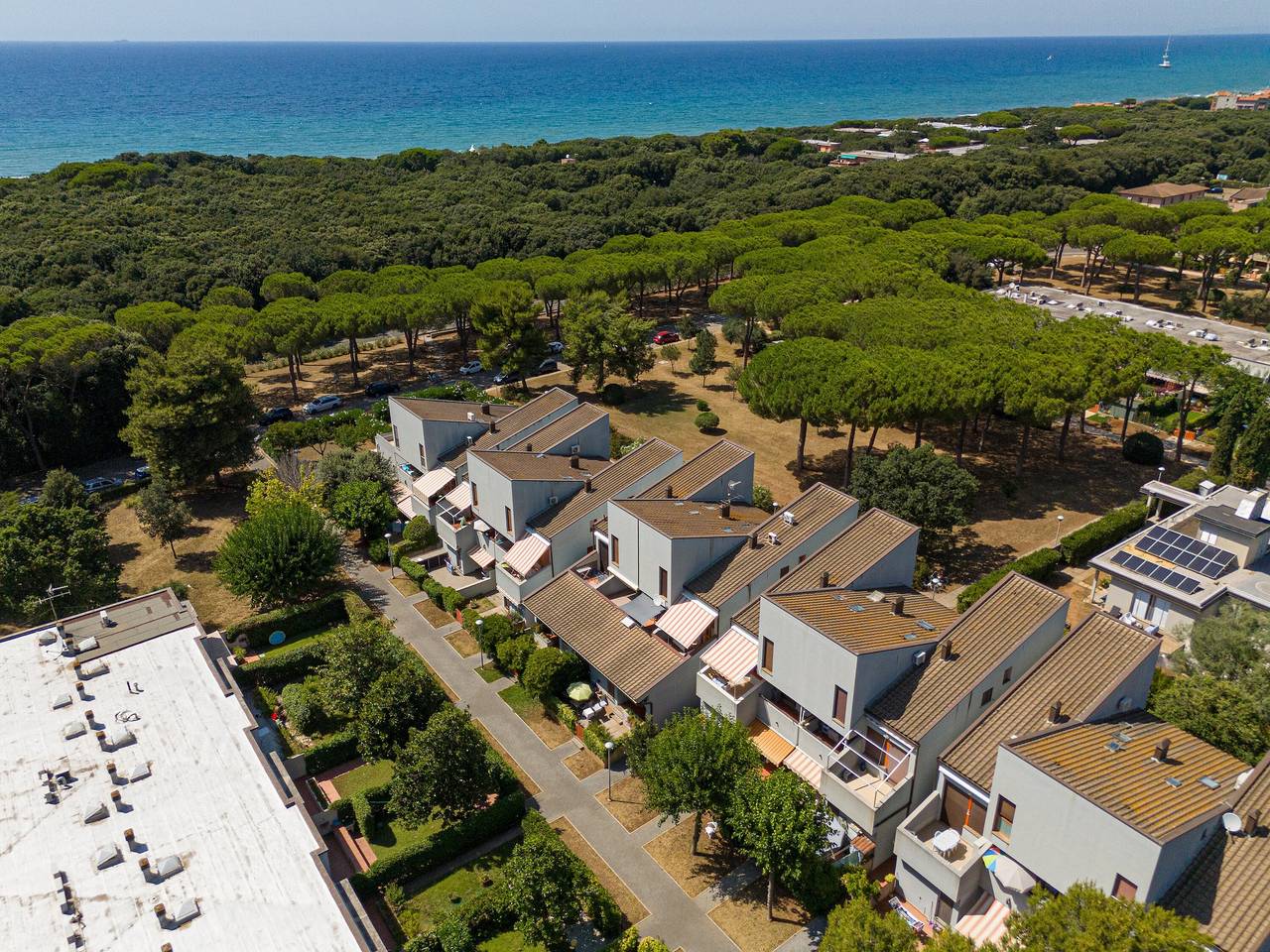 Ganze Wohnung, Ferienwohnung 'Appartamento Vicino Mare' mit privater Terrasse und Gemeinschaftsgarten in San Vincenzo, Etruskische Küste