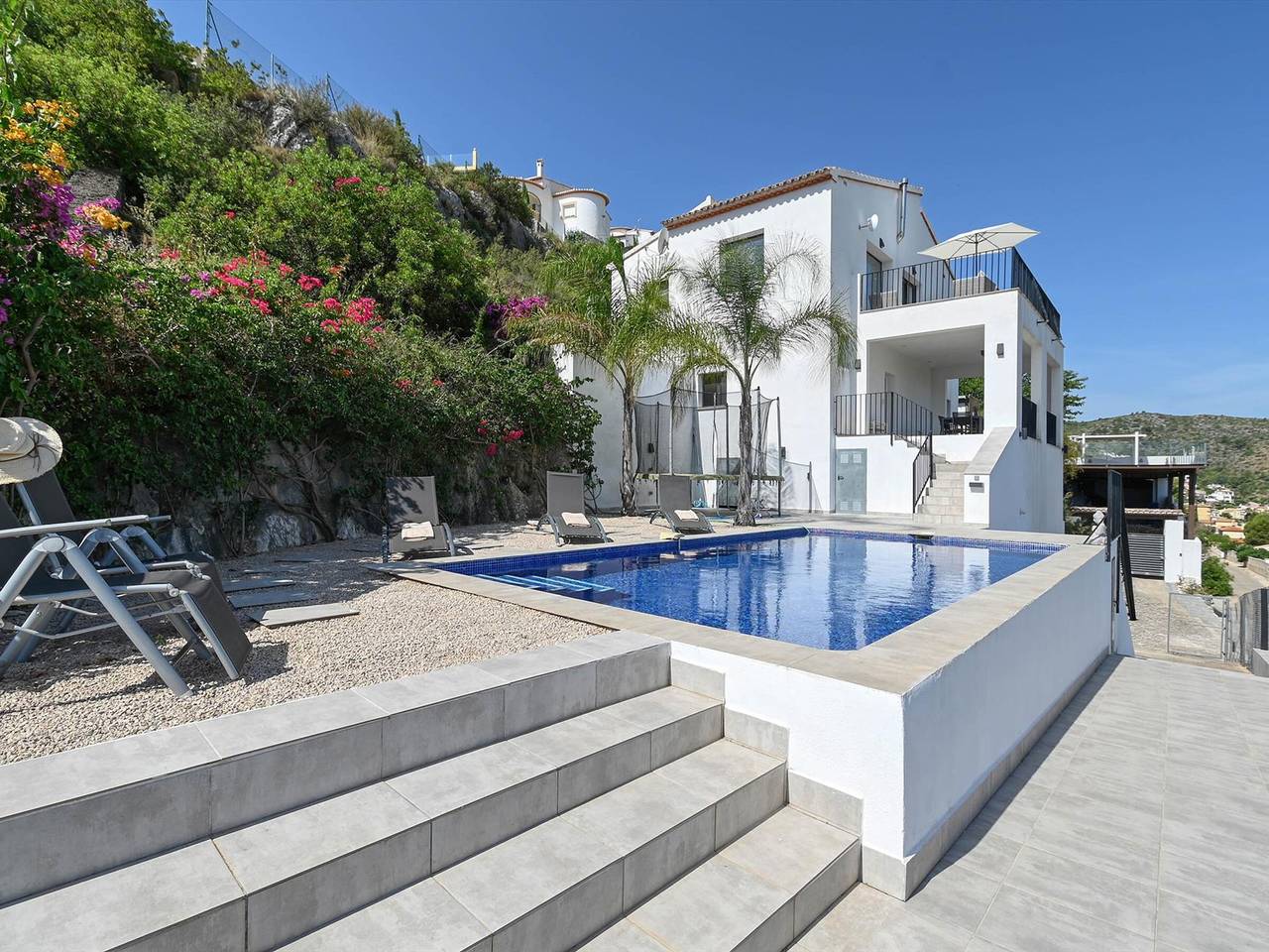 Villa vista al mar, piscina privada, Ac - 4 pers. in Pedreguer, Costa Blanca